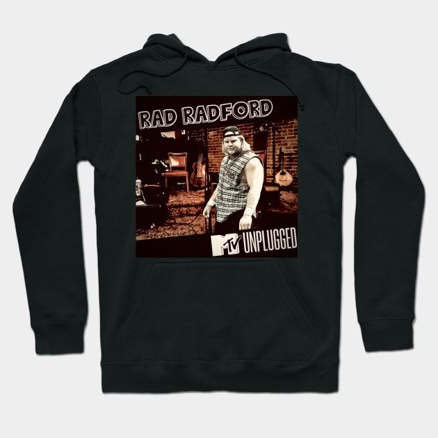 Rad Rasslin Hoodie by MikeAt90Percent